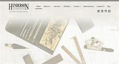 Desktop Screenshot of hendersoninc.com